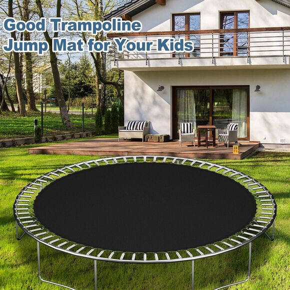 Trampoline  Mat Fits 14Ft round Trampoline Frame with V-Hooks 88 rings - Picture 2 of 6